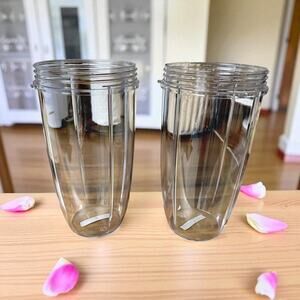 (2) 32oz Replacements  Cups for Nutribullet 600W 900W NB-101B NB-101S NB-201